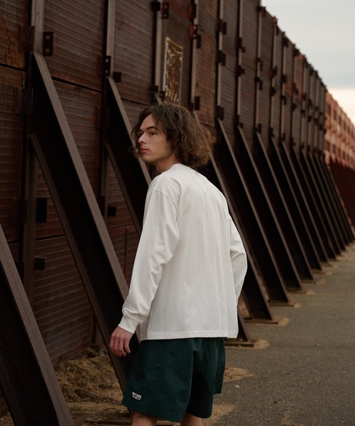 Eddie Bauer（エディーバウアー） tシャツ EBTEK ロゴ 長袖Tシャツ