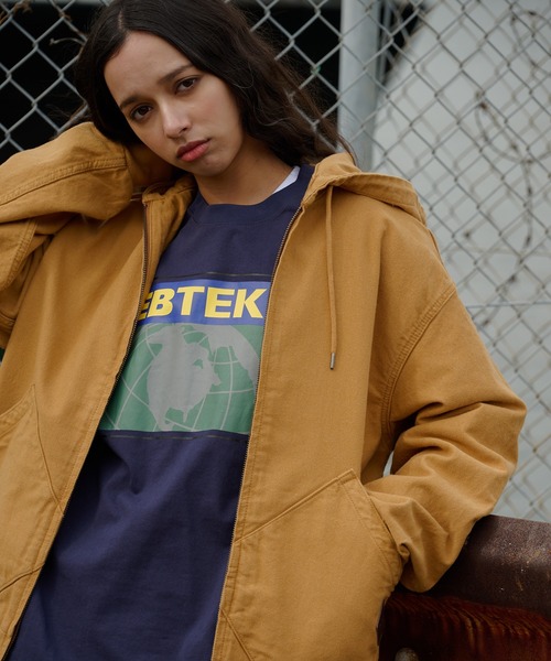Eddie Bauer（エディーバウアー） tシャツ EBTEK ロゴ 長袖Tシャツ