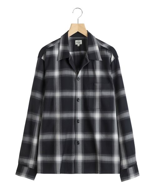 シャツ GOLD / ゴールド：WOOL Super140s TROPICAL OPEN SHIRT：26A-GL29647「MUS」 メンズの画像