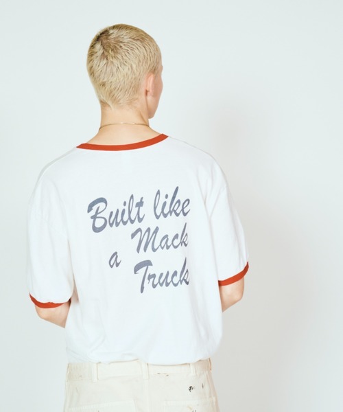2AM tシャツ MACK TRUCKS マックトラック / 70s ringer tee メンズ