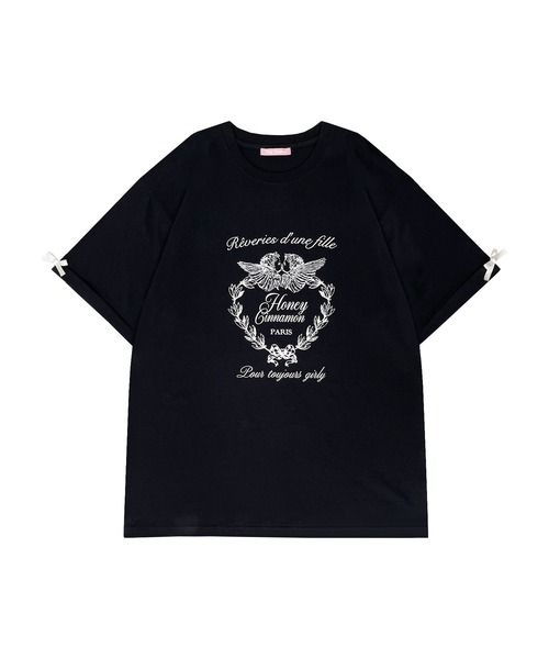 「Honey Cinnamon」 半袖Tシャツ FREE ホワイト レディース_画像9
