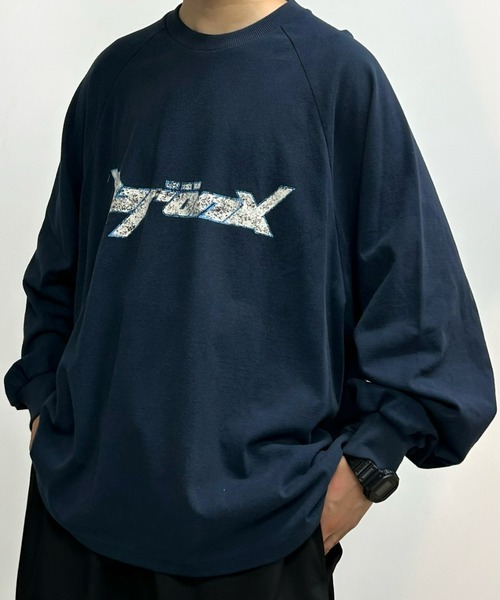 「WHO'S WHO gallery」 「KOOKY’N」長袖カットソー FREE チャコールグレー レディース_画像9