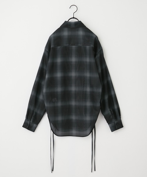 「nui nullu」 長袖シャツ FREE ブラック レディース_画像3