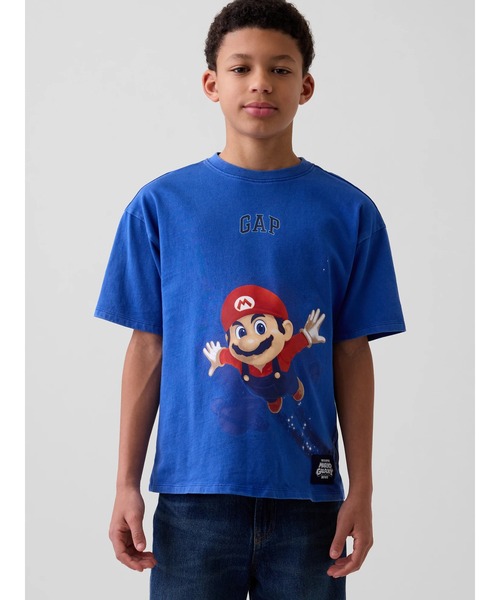 GAP（ギャップ） tシャツ スーパーマリオブラザーズ リラックス