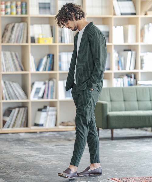 「CAMBIO」 パンツ M ブルー メンズの画像