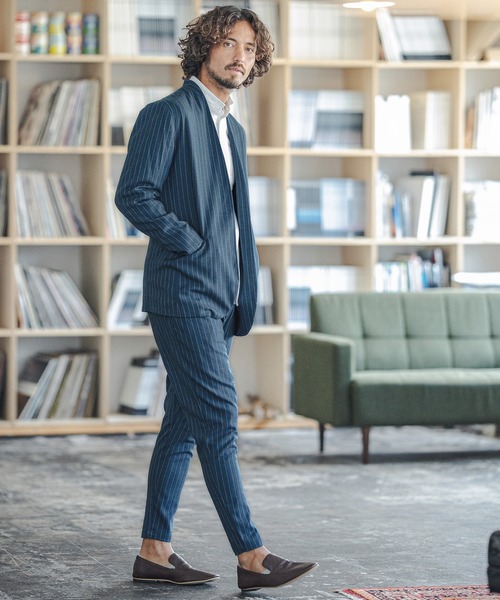 「CAMBIO」 パンツ M ブルー メンズの画像