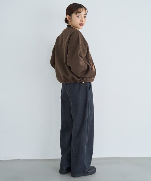 「mil」 パンツ - グレイッシュベージュ レディース_画像4