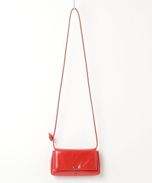 IACUCCI イアクッチ ショルダーウォレット ショルダーバッグ IACUCCI（イアクッチ） ウォレット ショルダーバッグ - レッド