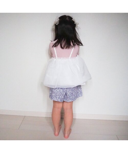 「apres les cours」 「KIDS」半袖カットソー 110 ブラック キッズ_画像5