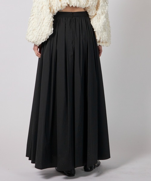CLANE（クラネ） ロング スカート CLANE VOLUME FLARE AIRY SKIRT