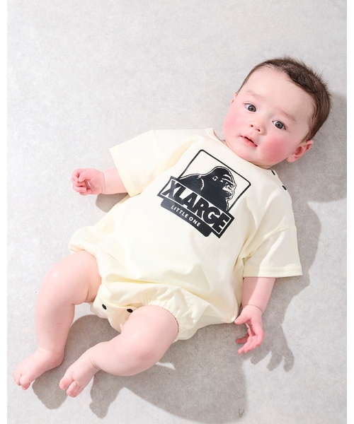 XLARGE KIDS（エクストララージ キッズ） ベビー服 ロンパース OG 半袖 