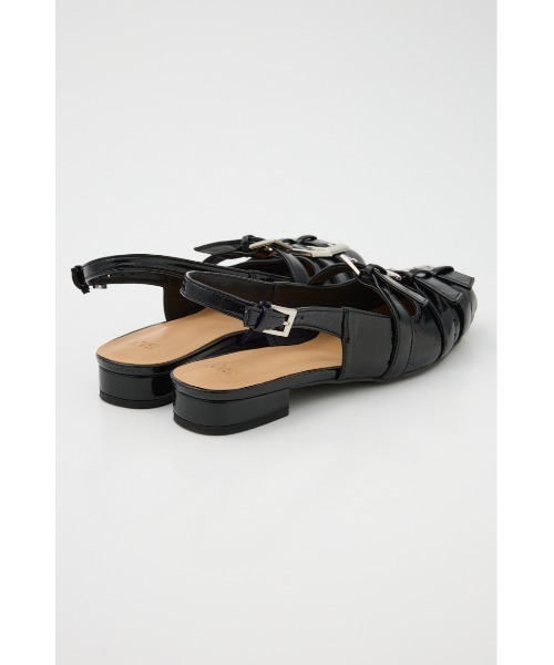 「SLY」 フラットサンダル SMALL ブラック レディース_画像4