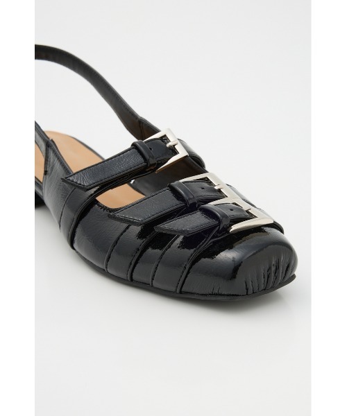 「SLY」 フラットサンダル SMALL ブラック レディース_画像7