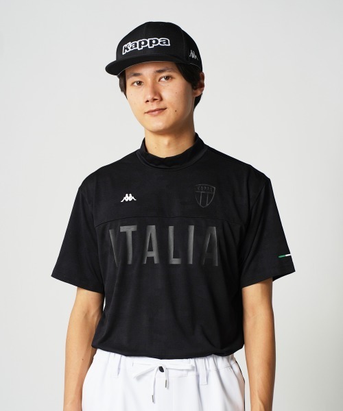 Kappa（カッパ） tシャツ 「Kappa/カッパ」半袖モックネックシャツ