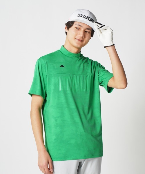 Kappa（カッパ） tシャツ 「Kappa/カッパ」半袖モックネックシャツ