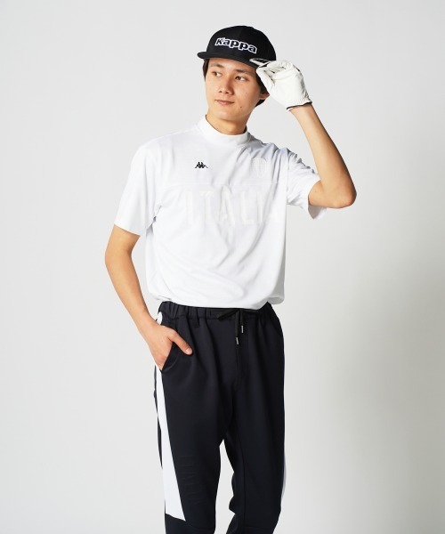Kappa（カッパ） tシャツ 「Kappa/カッパ」半袖モックネックシャツ