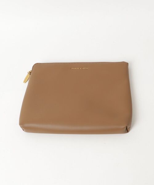 「CHARLES & KEITH」 ハンドバッグ L カーキ レディース_画像5
