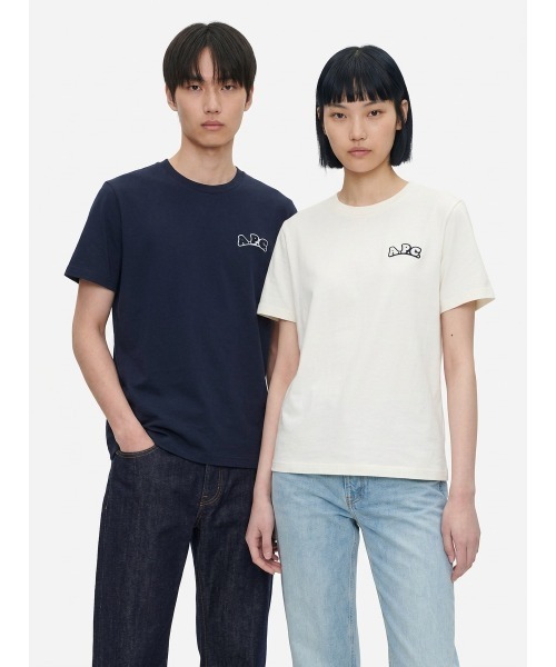 A.P.C.（アーペーセー） tシャツ T-SHIRT SOLANA/WEB限定Tシャツ