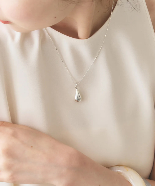 ネックレス Nina＆Jules/ニナ・エ・ジュール Drop Pendant necklace 40cm レディースの画像