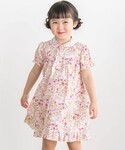ワンピース 「店舗限定」フラワープリント半袖ギ...の詳細画像1