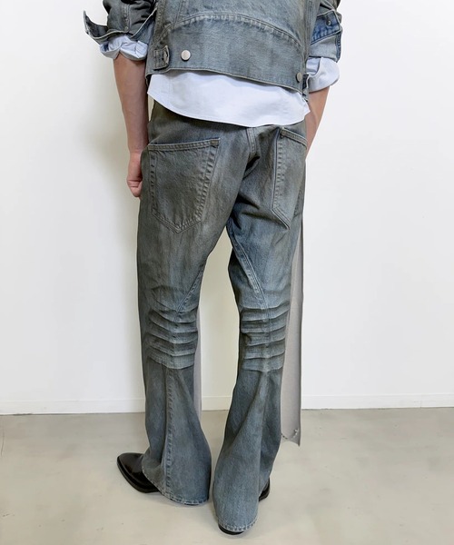 NVRFRGT 3D TWISTED JEANS サイズ3 NVRFRGT（ネヴァーフォーゲット） ジーンズ 3D TWISTED JEANS 3.0