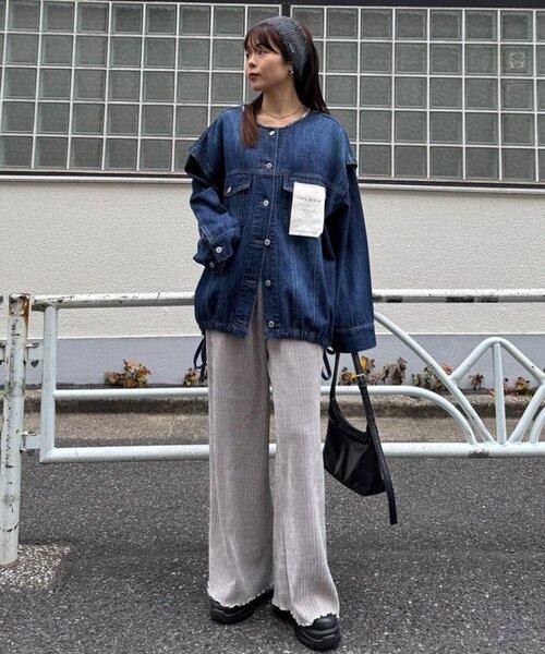 CIAOPANIC TYPY（チャオパニックティピー） デニムジャケット ONE SIZE
