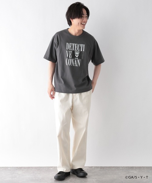 GLOBAL WORK（グローバルワーク） tシャツ 「名探偵コナン