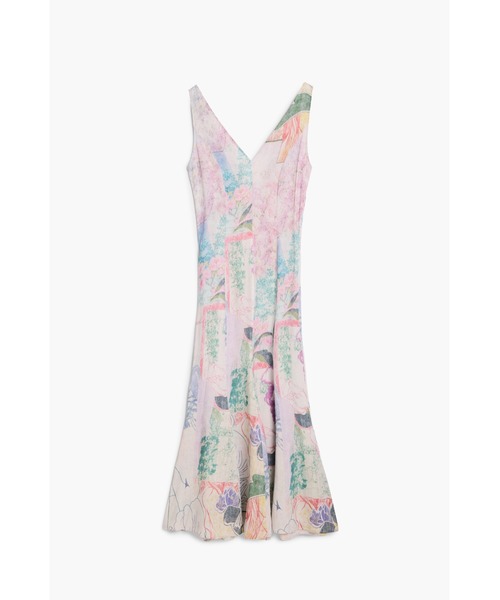 Desigual（デシグアル） ワンピース ボタニカルプリントドレス＆ニット