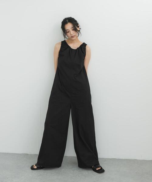 KBF（ケービーエフ） パンツ 「WEB限定」ギャザーディティール