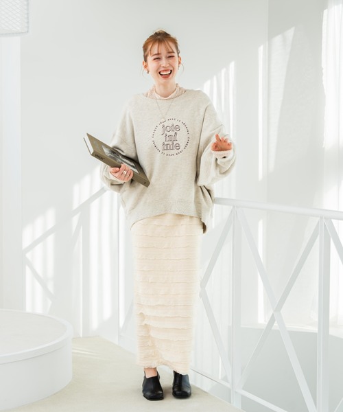 「hinari」 タイトスカート SMALL アイボリー レディース_画像8