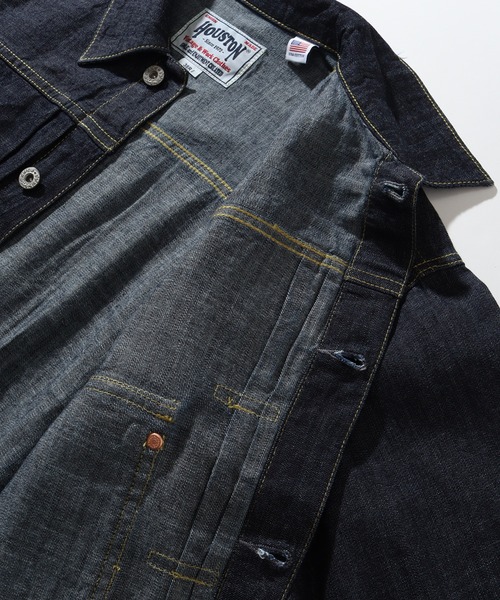「HOUSTON」 デニムジャケット X-LARGE ブルー系その他3 メンズ_画像7