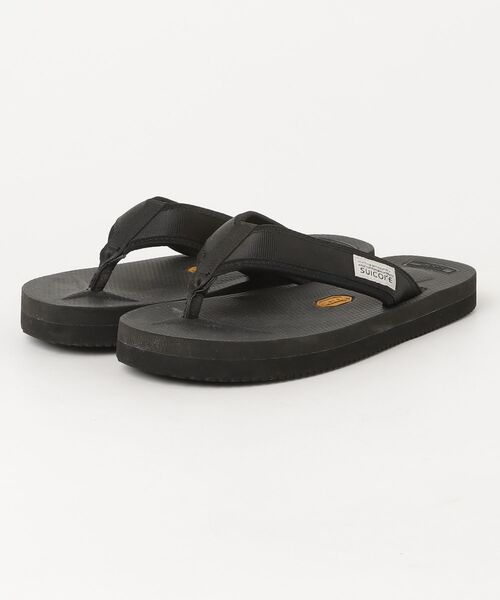 suicoke（スイコック） フラットサンダル 24cm ブラック レディース
