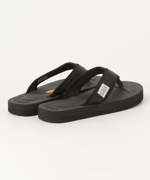 「SUICOKE」 フラットサンダル 24cm ブラック レディース_画像2