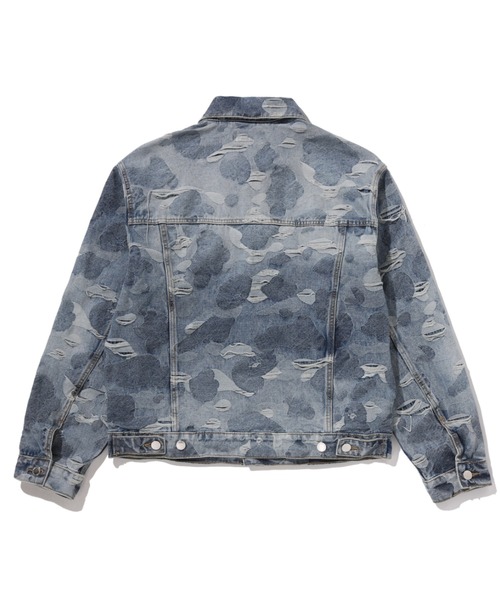 A BATHING APE（アベイシングエイプ） デニムジャケット gジャン SOLID