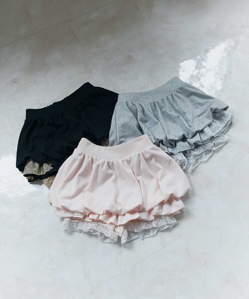 Belle Charme スカート 「Belle Charme」Balloon Sweat Skirt