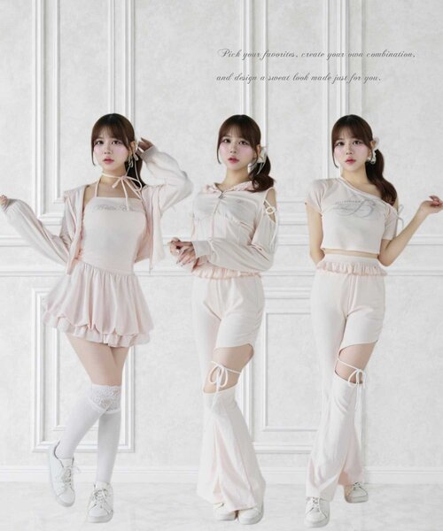 Belle Charme スカート 「Belle Charme」Balloon Sweat Skirt