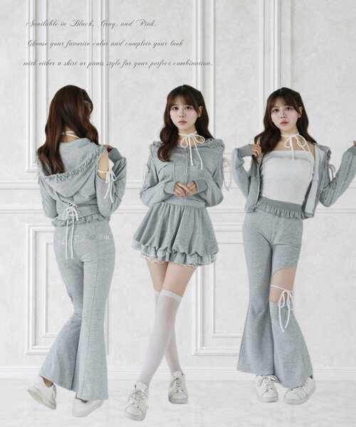 Belle Charme スカート 「Belle Charme」Balloon Sweat Skirt