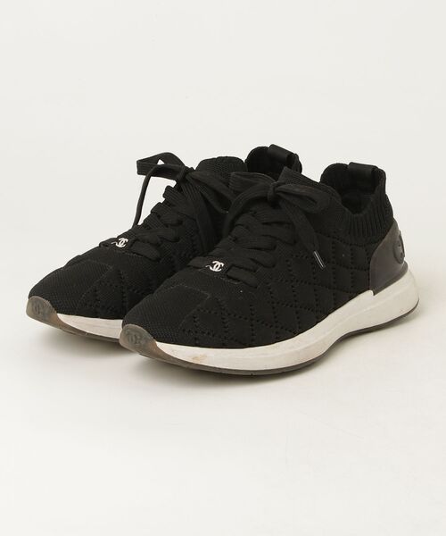 CHANEL（シャネル） ローカットスニーカー 37 ブラック レディース