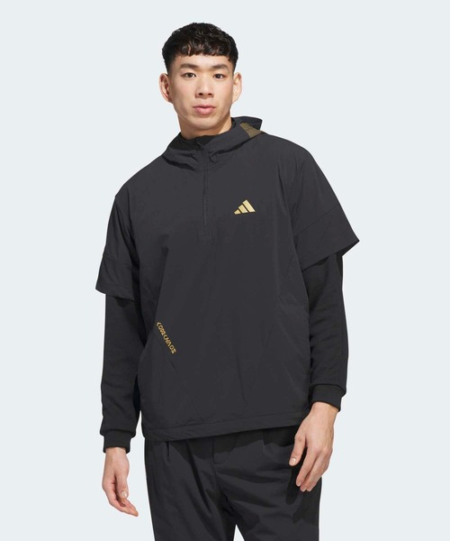 adidas（アディダス） ブルゾン アウター コードカオス 半袖 パーカー