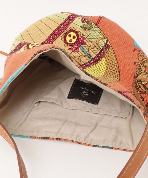 「manipuri」 トートバッグ ONE SIZE オレンジ レディース_画像4