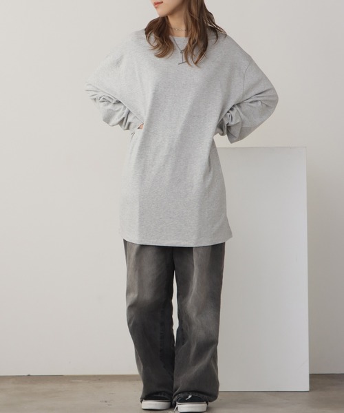 FOG ESSENTIALS ビッグTシャツ サイズL ヘザーグレー FOG ESSENTIALS tシャツ ESSENTIALS/エッセンシャルズ BACK LOGO