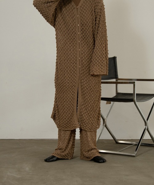 lawgy（ラウジー） パンツ original ami knit pants レディース