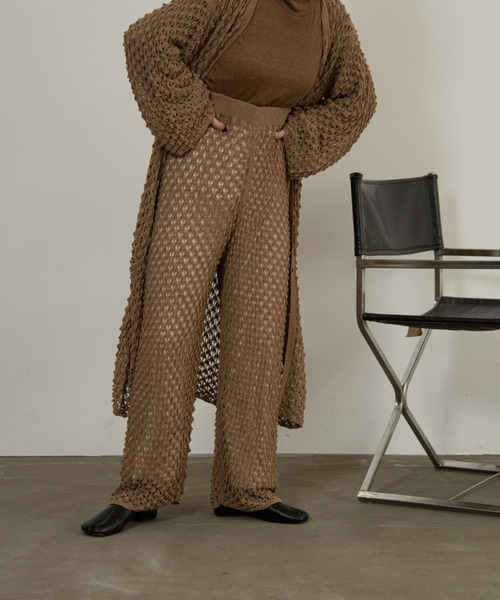 lawgy aw ami knit  ベージュ 関税込☆Ami Paris ハートロゴ セーター ピンク ベージュ アミ (AMI