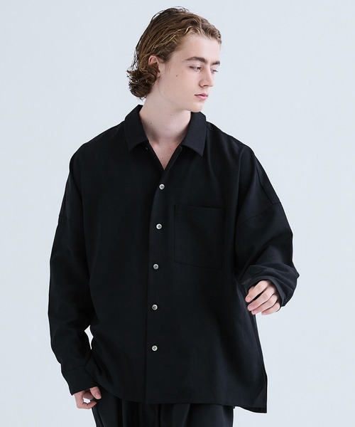 シャツ ブラウス Studious別注 Paypayモール店 ドロップショルダーシャツ Ex Drop Shファッション Shoulder メンズ