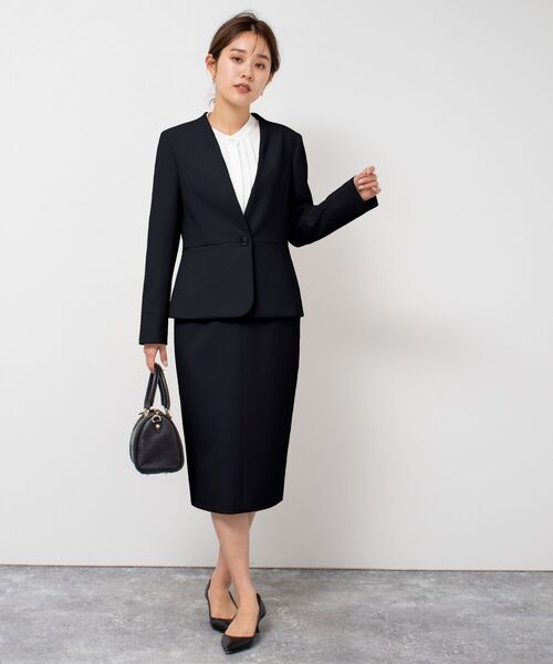 極美品 NOLLEY'S Sophi ノーカラージャケット サイズ36 - メルカリ