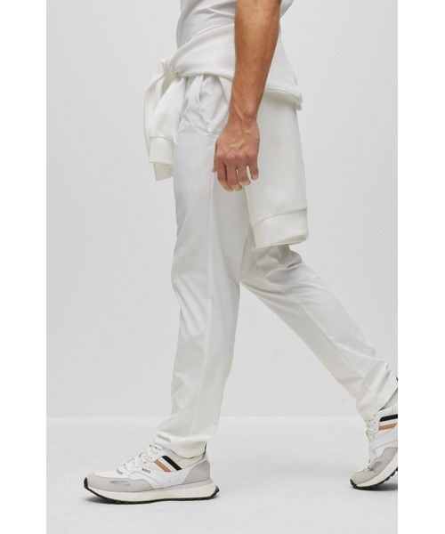 HUGO BOSS ウォーターリペレント ツイルパンツ BOSS(HUGO BOSS) スラックス ウォーターリペレント ツイル