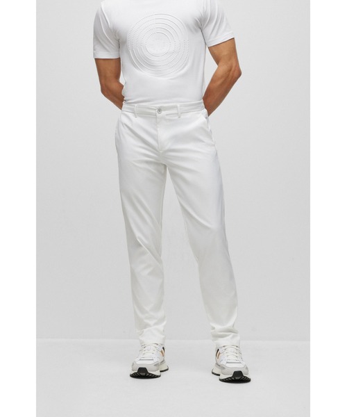 HUGO BOSS ウォーターリペレント ツイルパンツ BOSS(HUGO BOSS) スラックス ウォーターリペレント ツイル