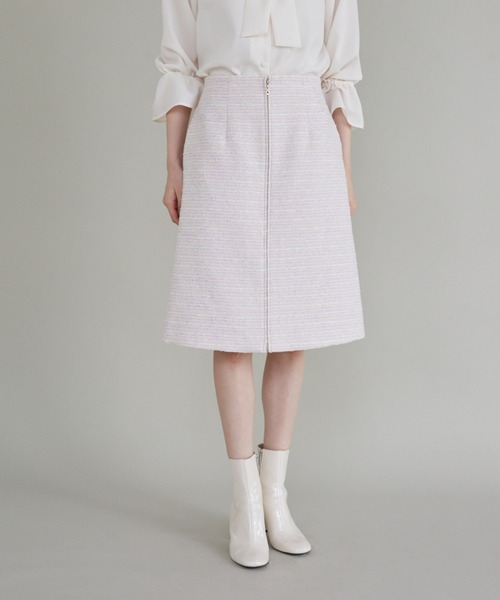 maglie le cassetto　ツイード　スカート Maglie le cassetto スカート 「M cassetto」DEAVAUXファンシー