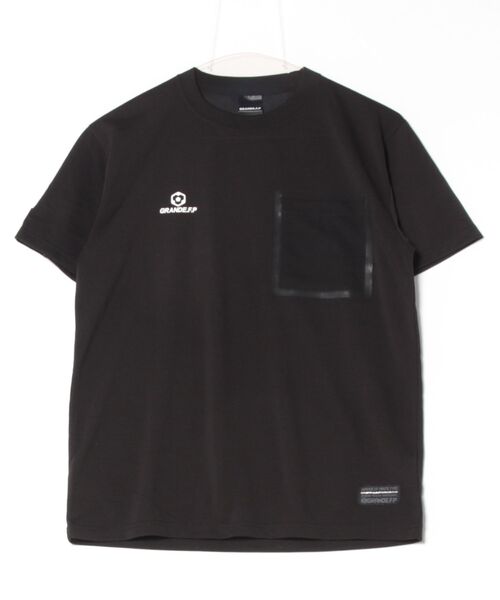 GRANDE FOOTBALL PRODUCTS tシャツ GRANDE.F.P ヘキサゴンロゴ.シーム