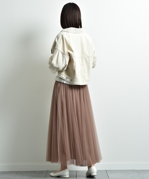 Big Gジャン 30%OFF【CAMBIO(カンビオ)】TR起毛ビッグシルエットGジャン | CAMBIO